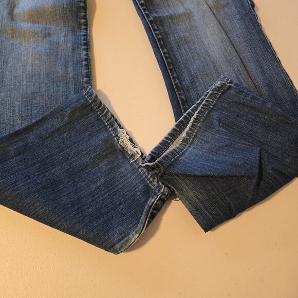 Kut from the Kloth Straight Jeans Women's 10 Blue Dark Wash Flap Pocket - Picture 9 of 16